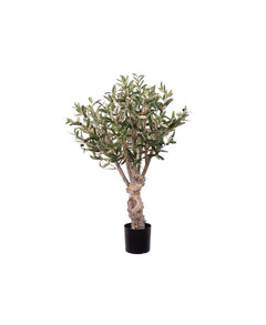 Oliv konstträd grön 80 cm