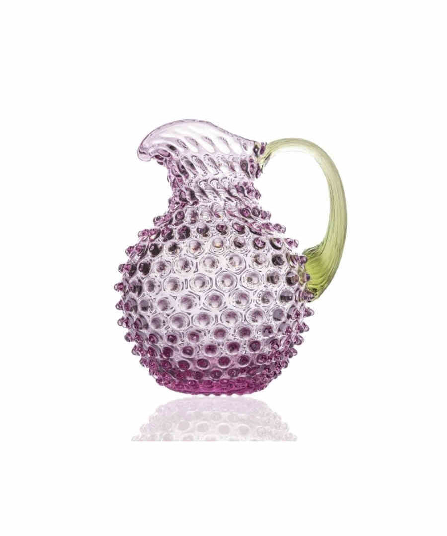 Paris Hobnail karaff lila/oliv 2 liter