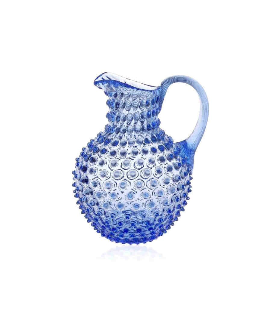 Paris Hobnail karaff ljusblå 2 liter