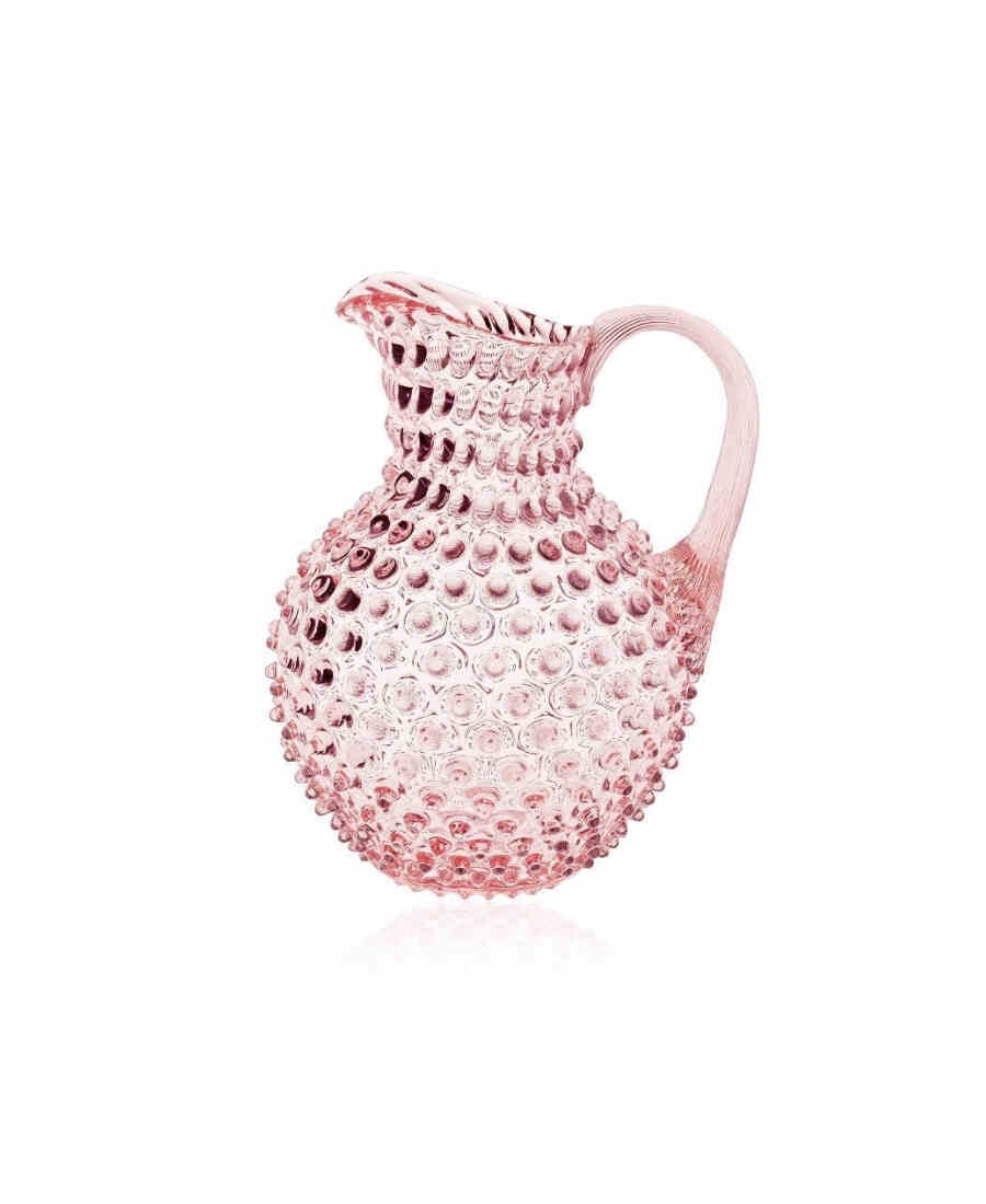 Paris Hobnail karaff rosa 2 liter