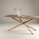 Piazza matbord mocha 180 cm