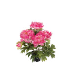 Pion konstväxt rosa 35 cm