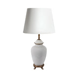 Soleil bordslampa vit