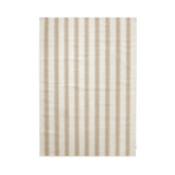 Stripes matta vit/natur 170x230 cm