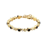 Teresia armband gold/black