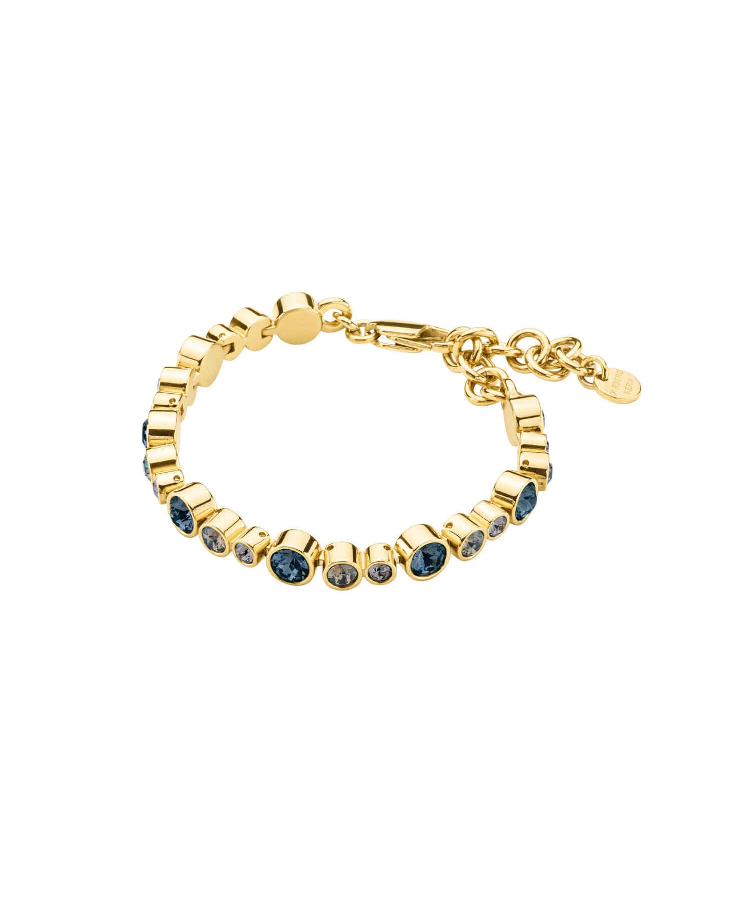 Teresia armband gold/blue