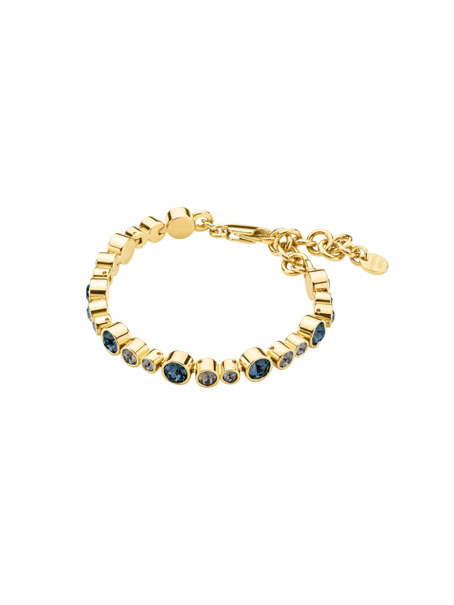 Teresia armband gold/blue