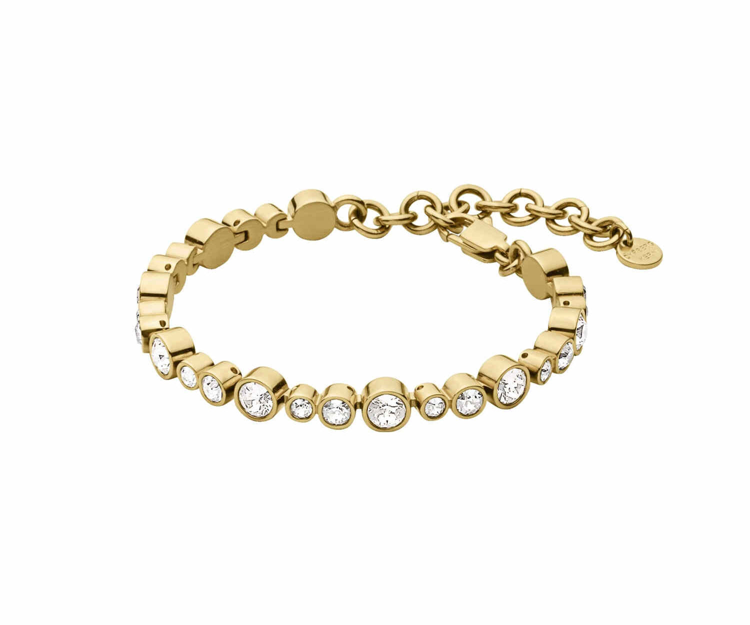 Teresia armband gold/crystal