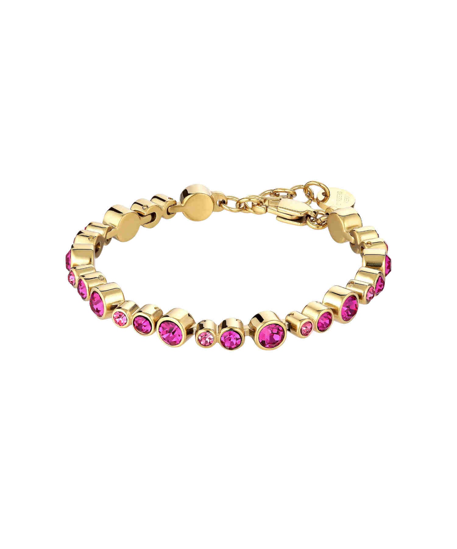 Teresia armband gold/pink