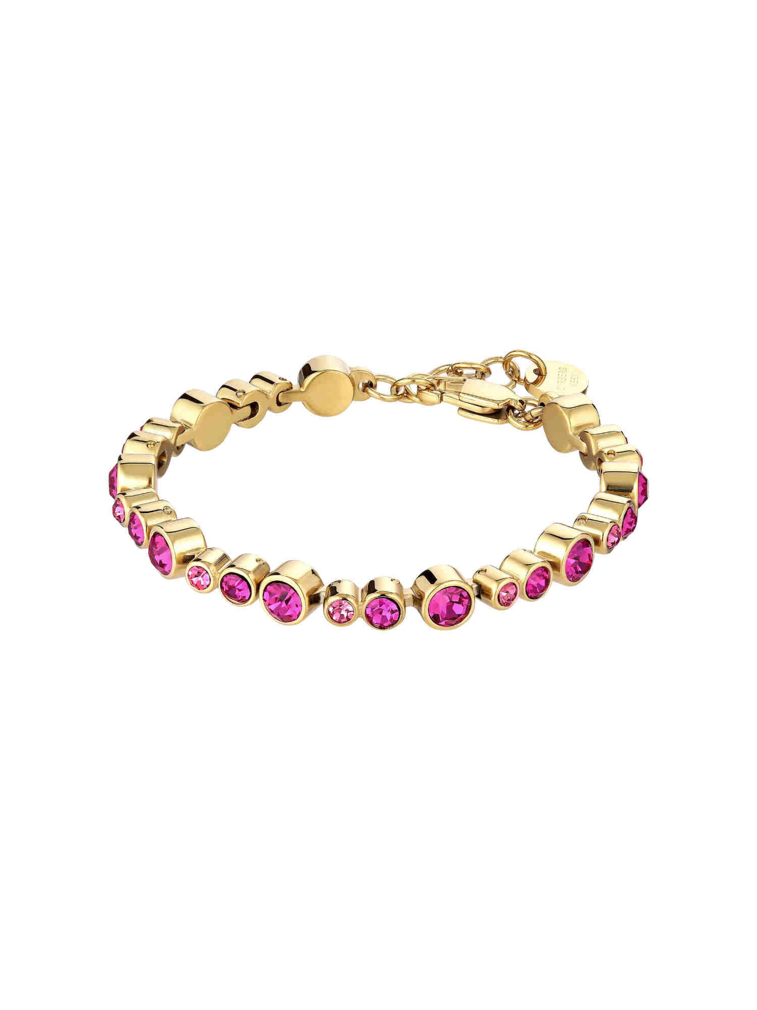 Teresia armband gold/pink