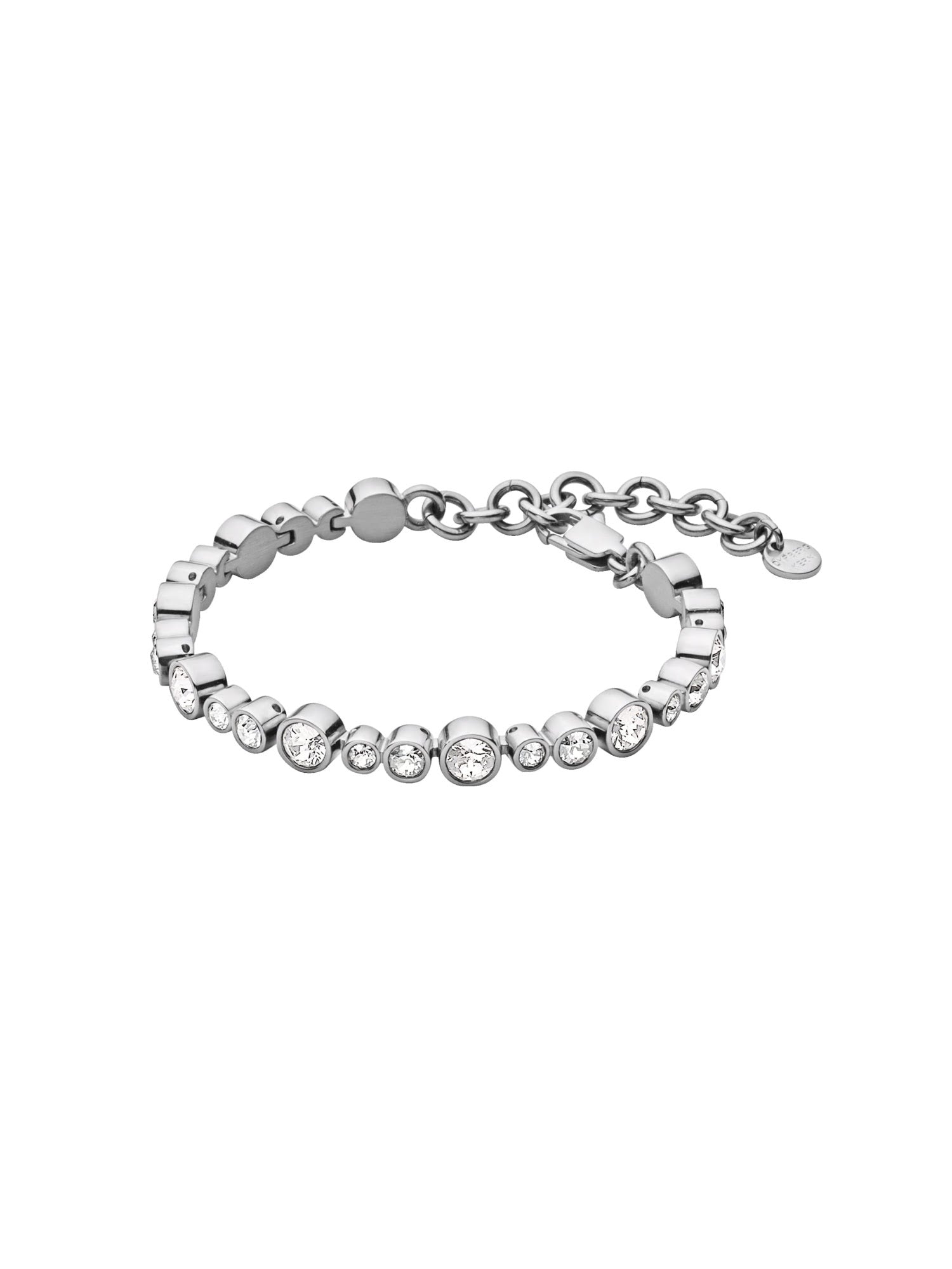 Teresia armband silver/crystal