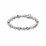 Teresia armband silver/pastel