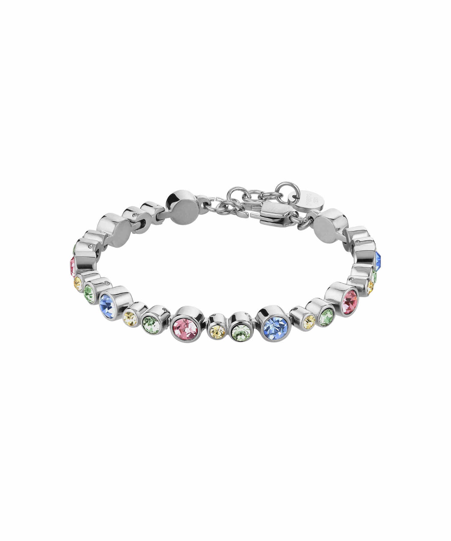 Teresia armband silver/pastel