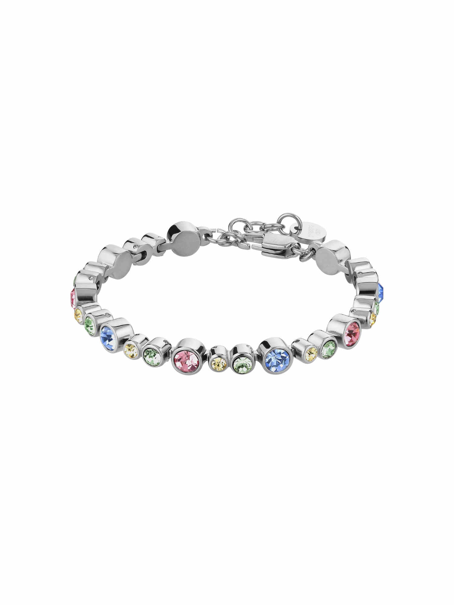 Teresia armband silver/pastel