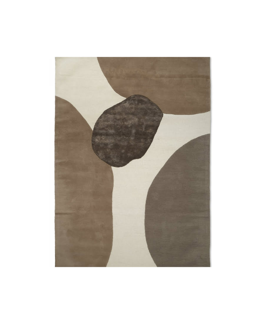 Topaz matta cream/beige 250x350 cm