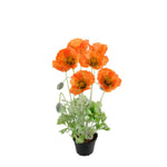 Vallmo konstväxt orange 40 cm