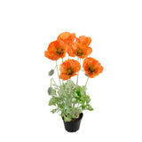 Vallmo konstväxt orange 40 cm