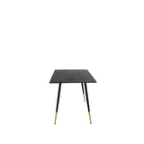 Valmora matbord svart 120 cm