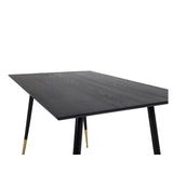 Valmora matbord svart 120 cm