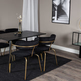 Valmora matbord svart 120 cm