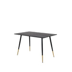 Valmora matbord svart 120 cm