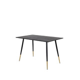 Valmora matbord svart 120 cm