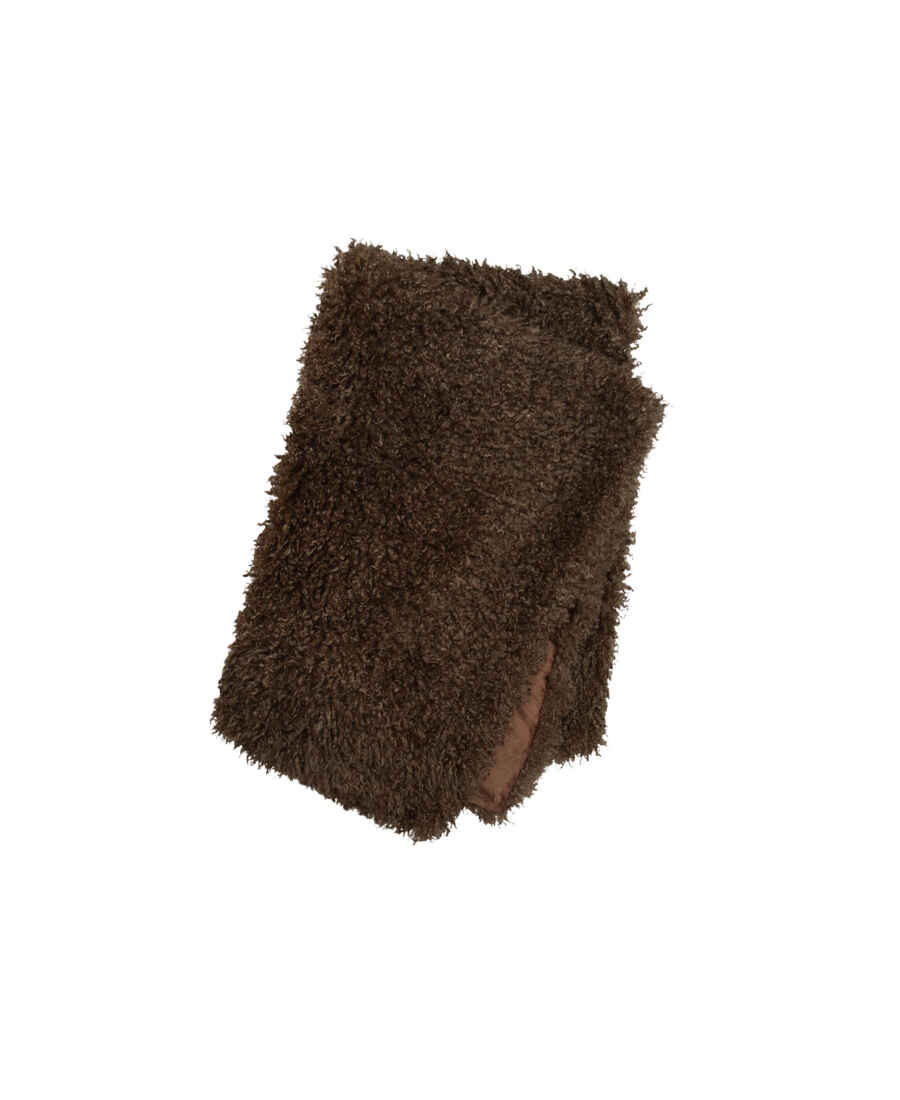 Wooly pläd brown