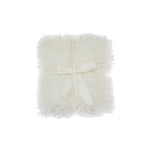 Wooly pläd ivory