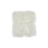 Wooly pläd ivory