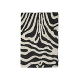 Zebra badrumsmatta svart/vit 60x90 cm