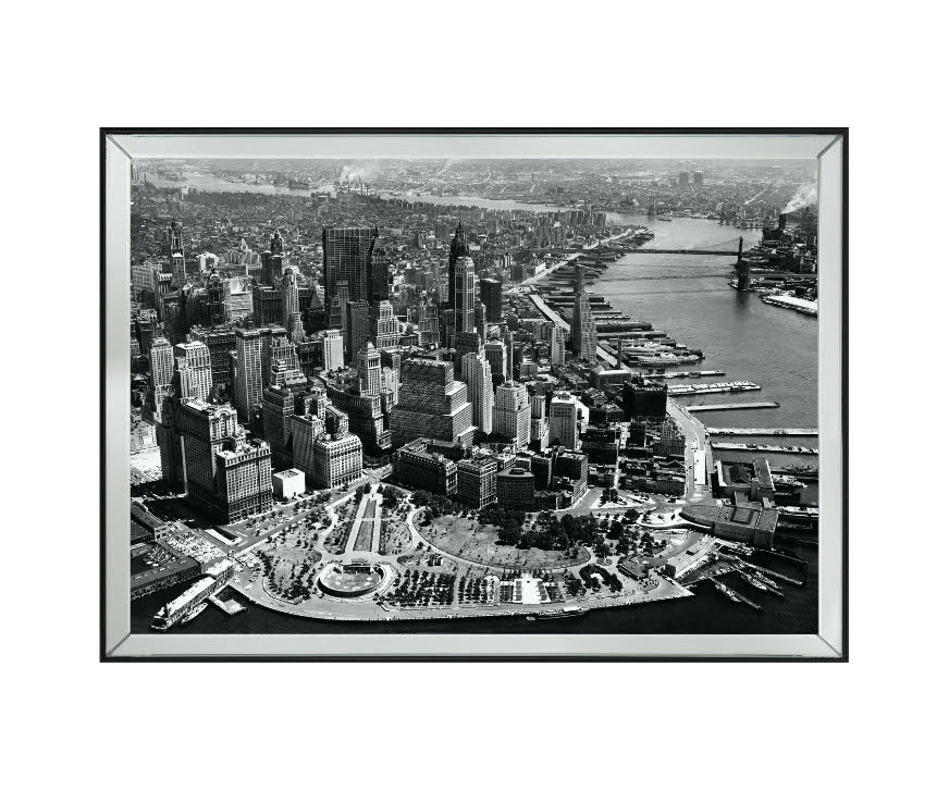 Exklusiv tavla Arial View of Manhattan