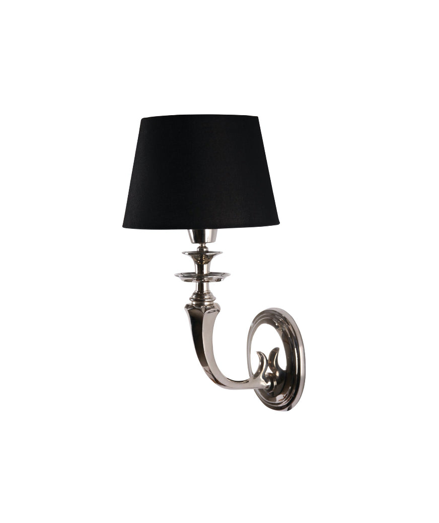 Cambria vägglampa silver