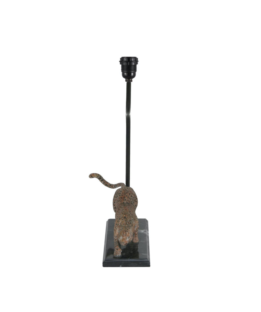 Cheetah bordslampa svart