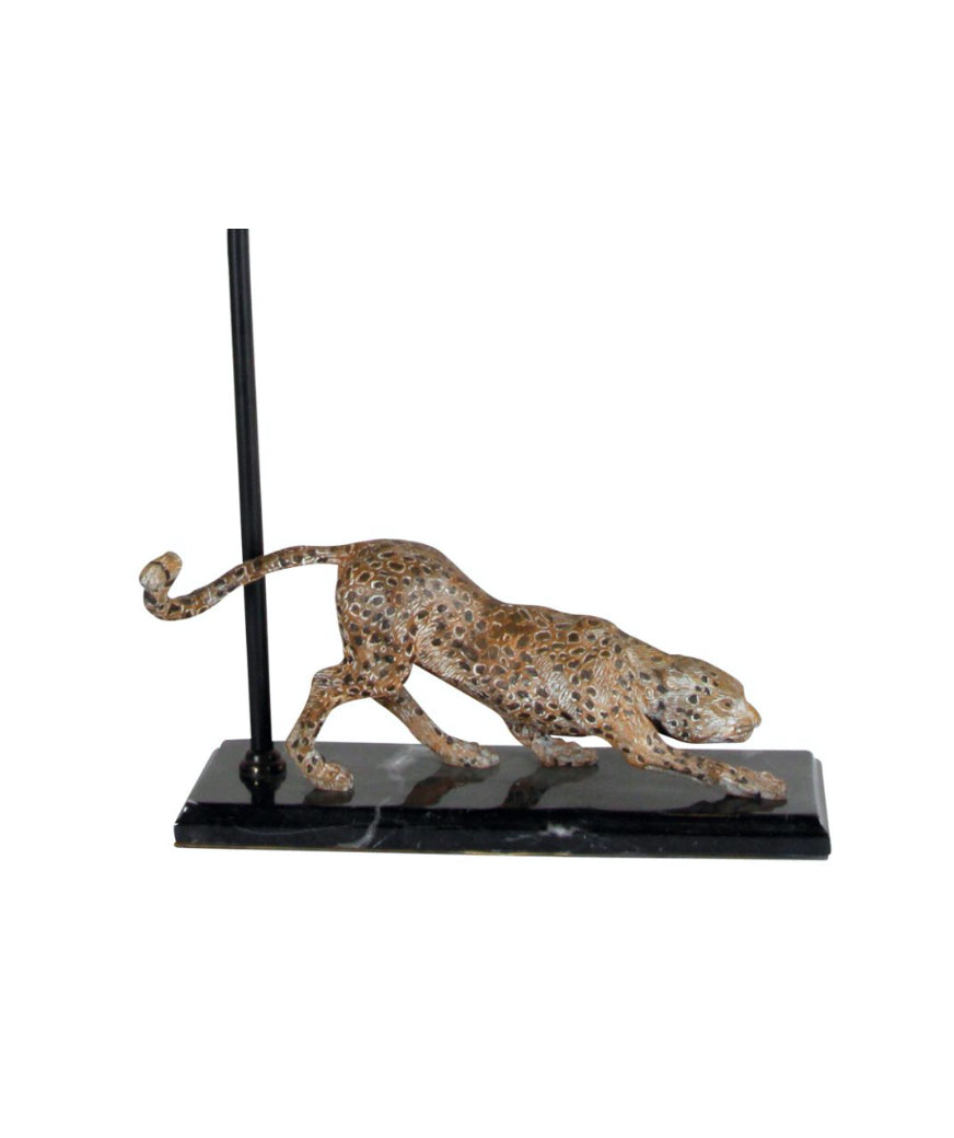 Cheetah bordslampa svart