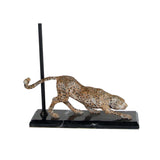 Cheetah bordslampa svart