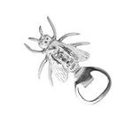 Bi flasköppnare silver