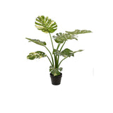 Monstera konstväxt grön