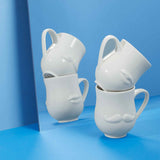 Mr & Mrs Muse mugg vit