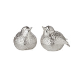 Sparvar salt-/pepparkar silver