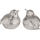 Sparvar salt-/pepparkar silver