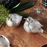 Sparvar salt-/pepparkar silver