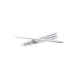 Stoff kronljus vit 6-pack